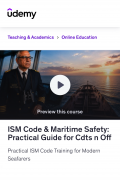 ISM Code & Maritime Safety: Practical Guide for Cdts n Off | Practical ISM Code Training for Modern Seafarers [2026, MP4] - Video for Seamen